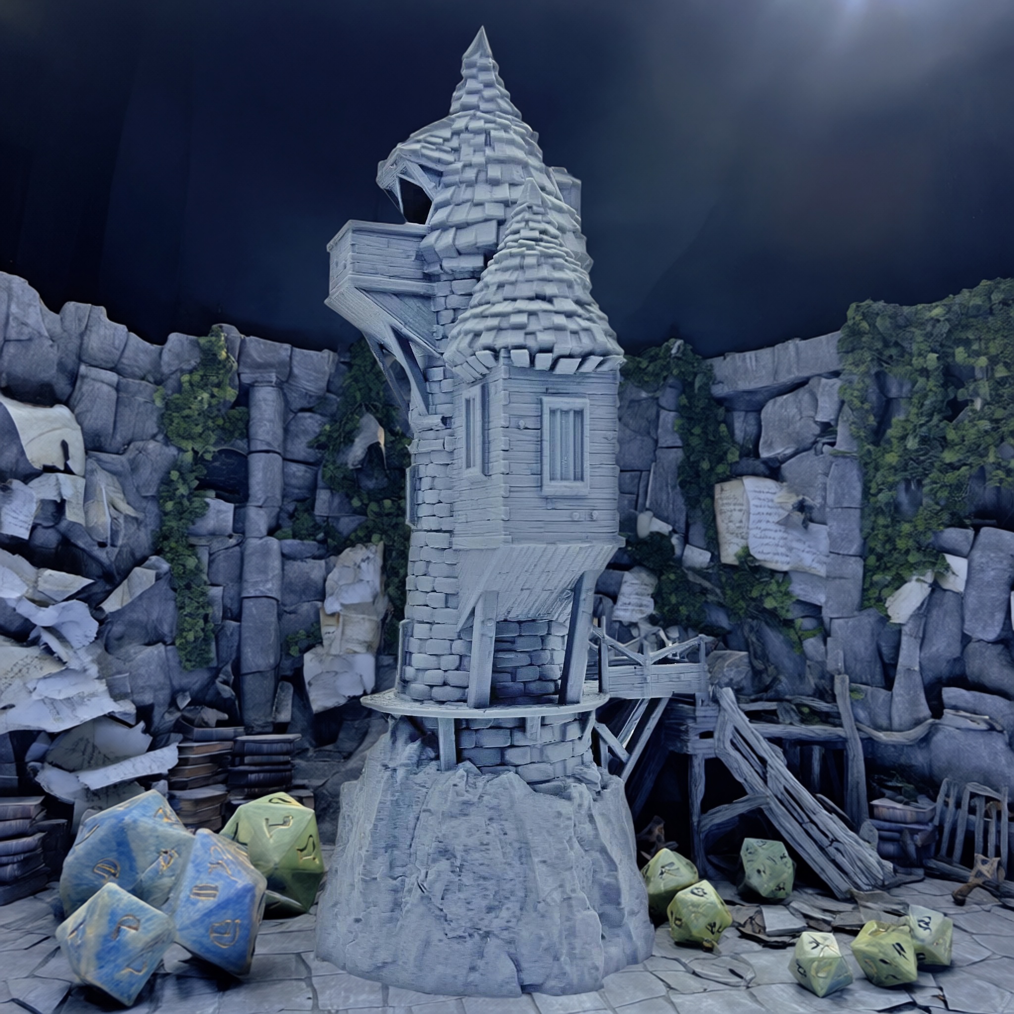 Dragon & Dungeon D&D Dice Tower Condo (Random Color)