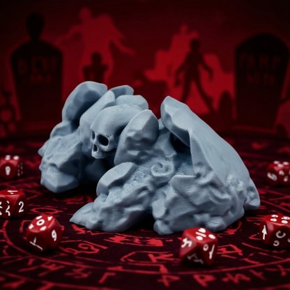 Dungeons&Dragons DND board game terrain skeleton cave entrance