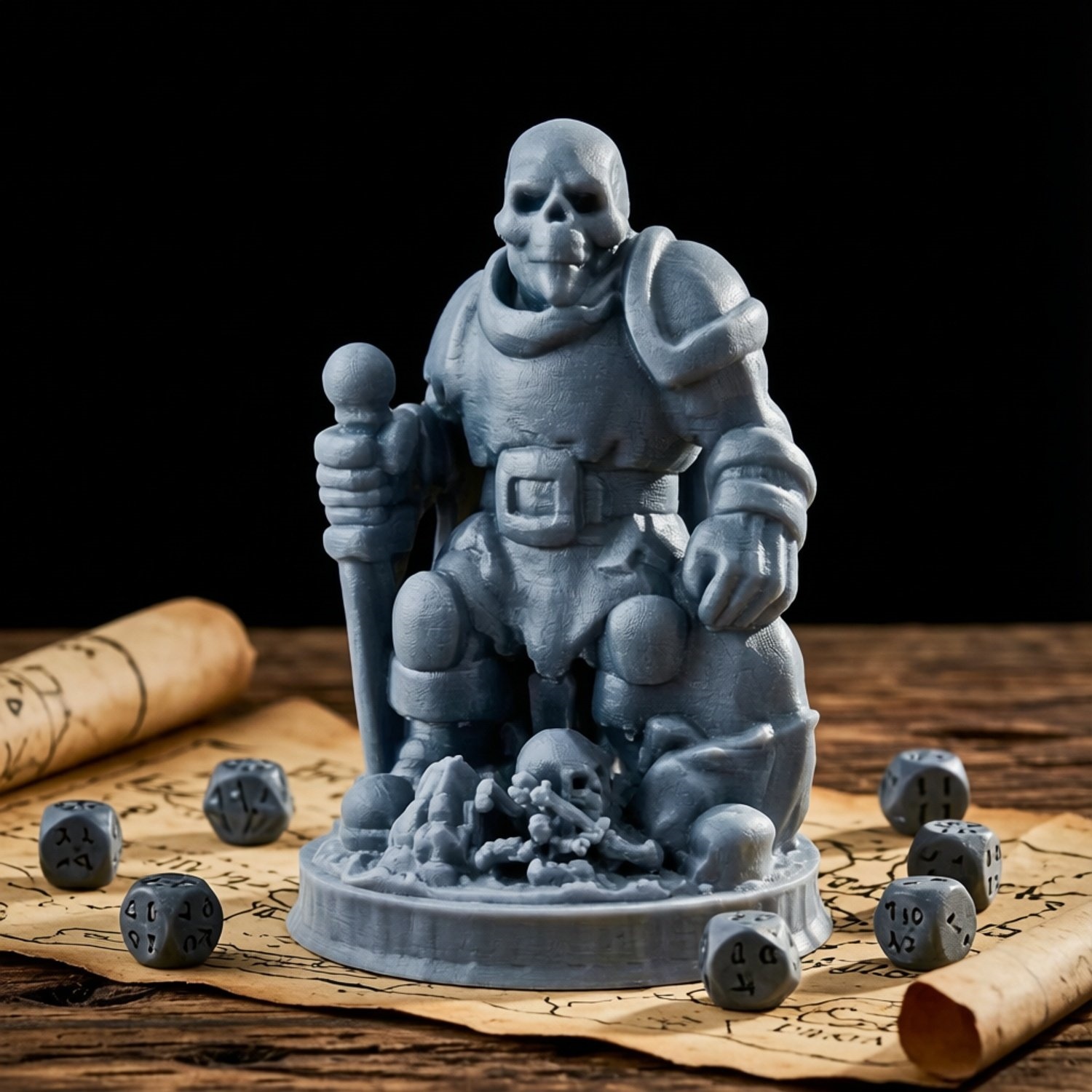 Dungeons&Dragons DND tabletop game Dwarf Soldier No. 5 ornament model