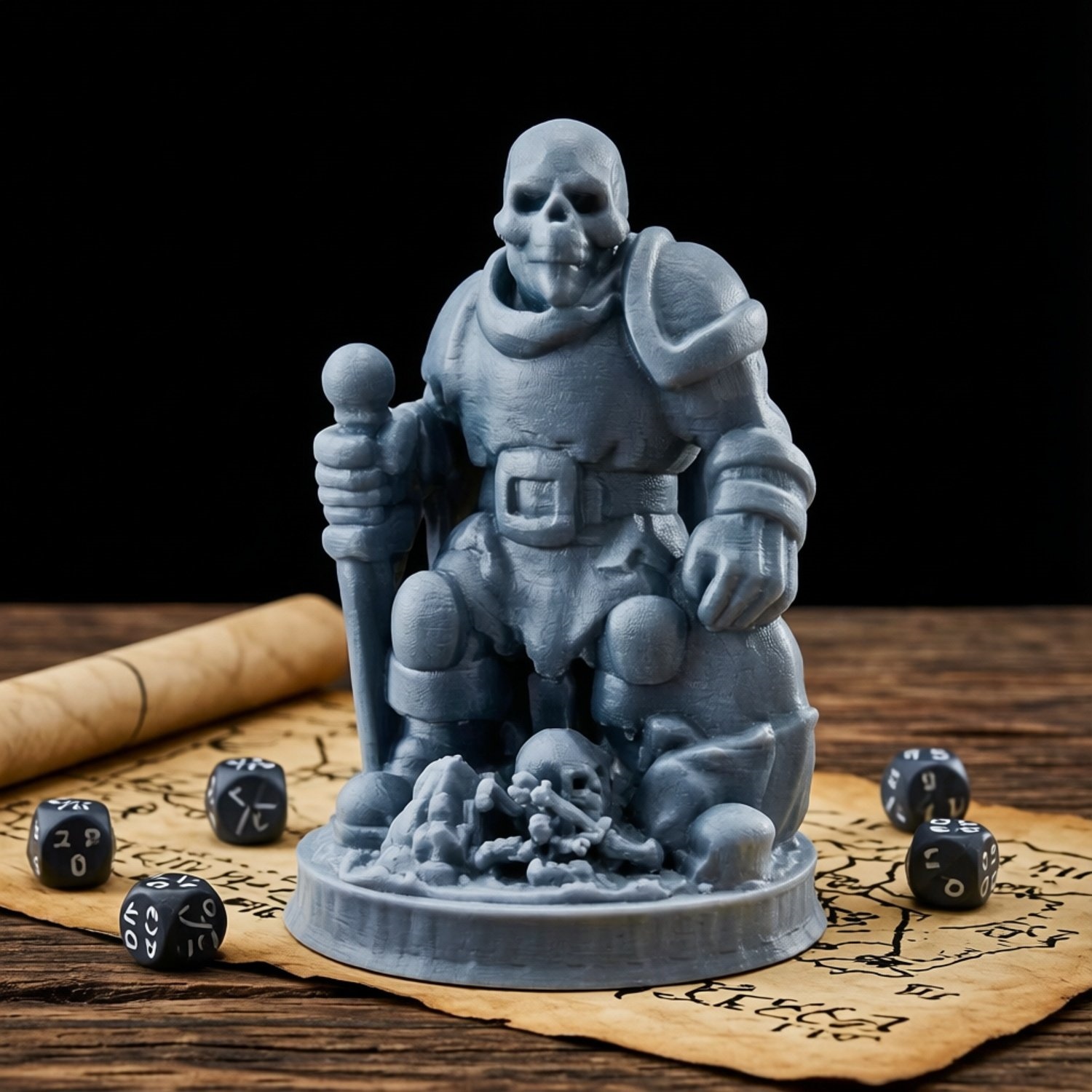Dungeons&Dragons DND tabletop game Dwarf Soldier No. 5 ornament model
