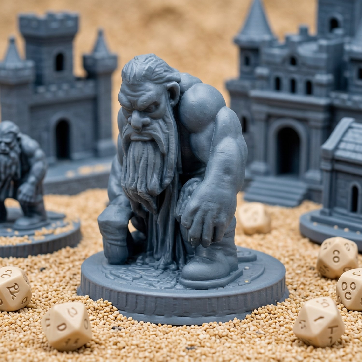 Dungeons&Dragons DND tabletop game Dwarf Soldier 9 model ornament