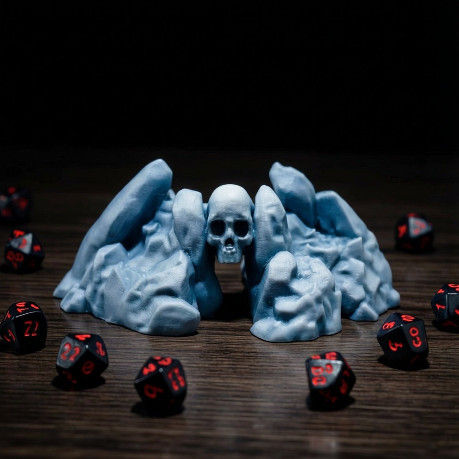 Dungeons&Dragons DND board game terrain skeleton cave entrance