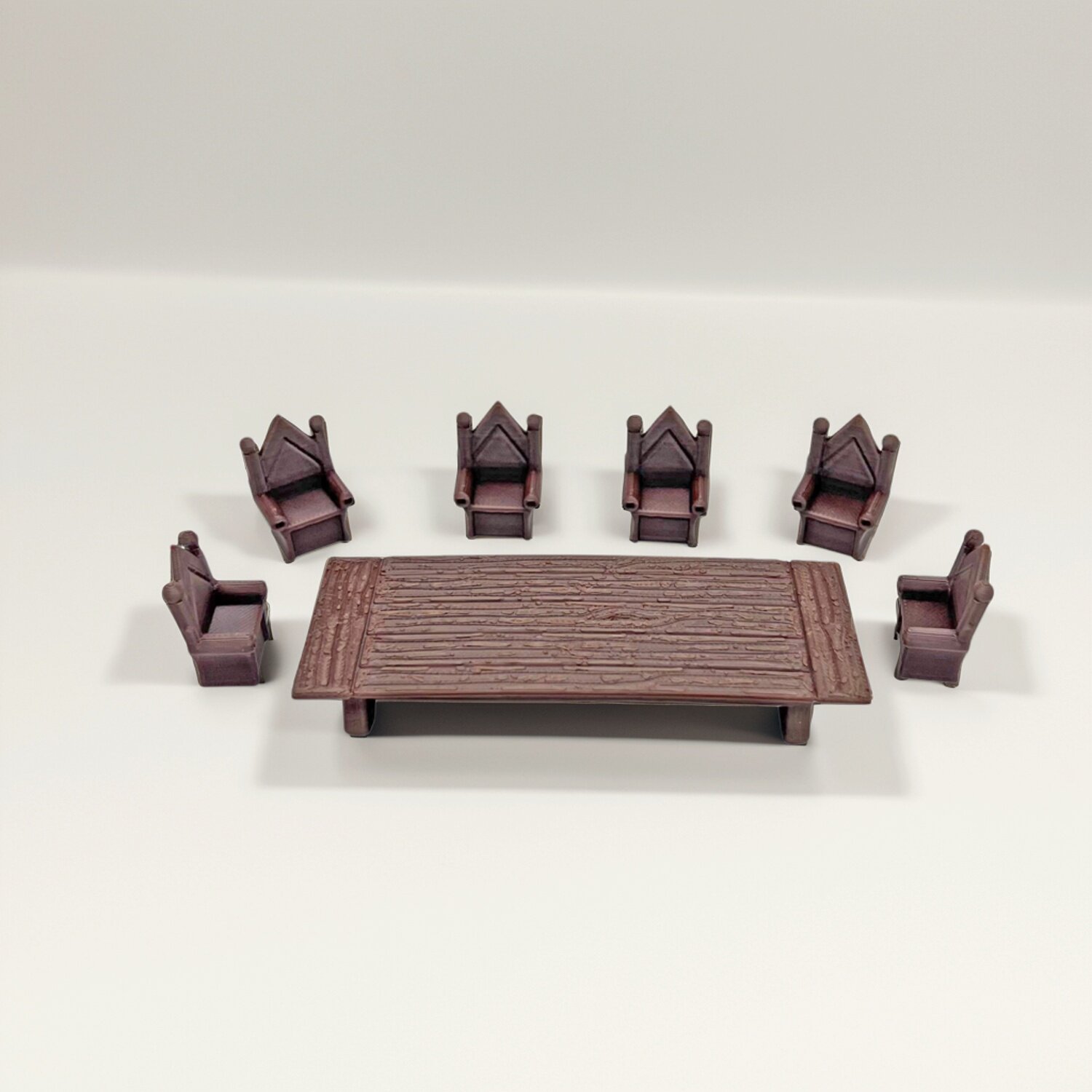 Terrain - Medieval retro conference tables and chairs
