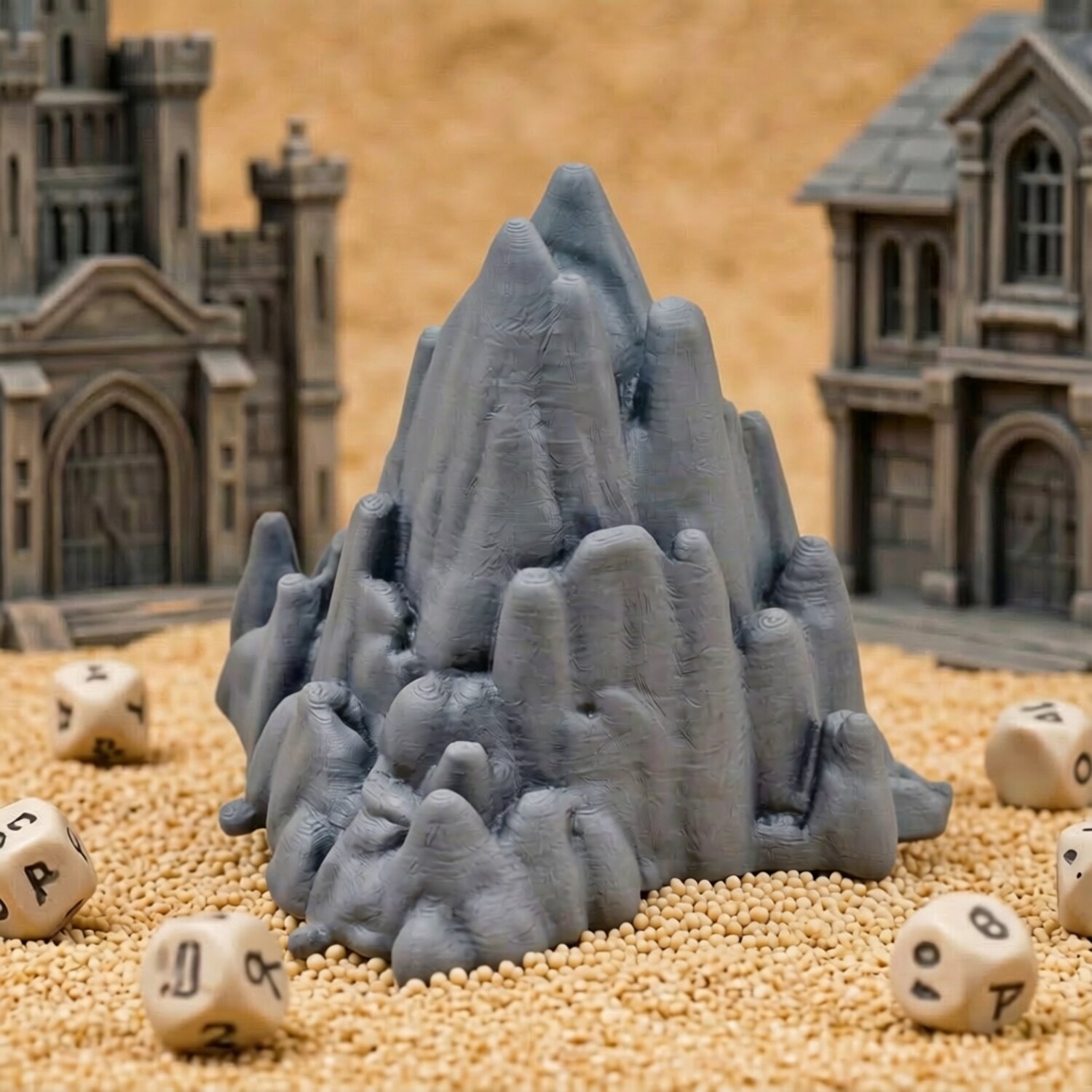 Terrain - Miniature model of underground caves