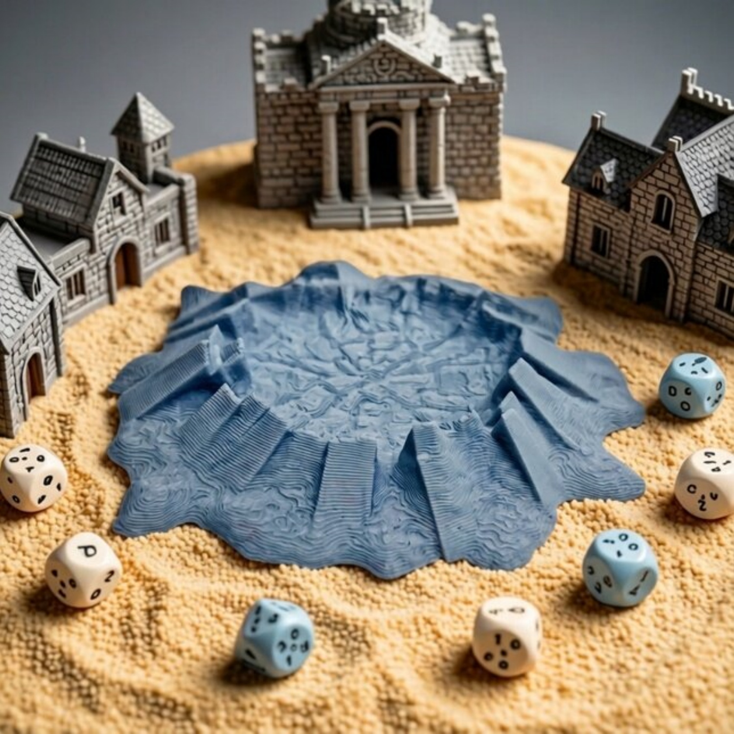 Terrain Crater B Model