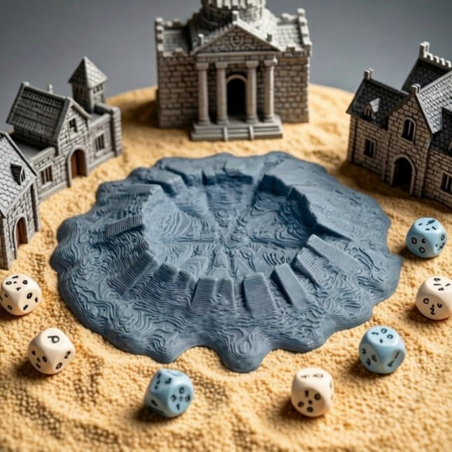 Terrain Crater A Model