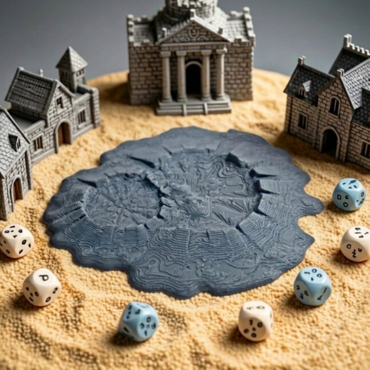 Terrain Crater C Model