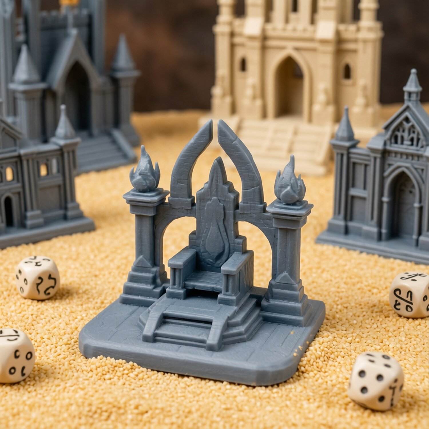 DND peripheral props - Battlefield model - Game Throne