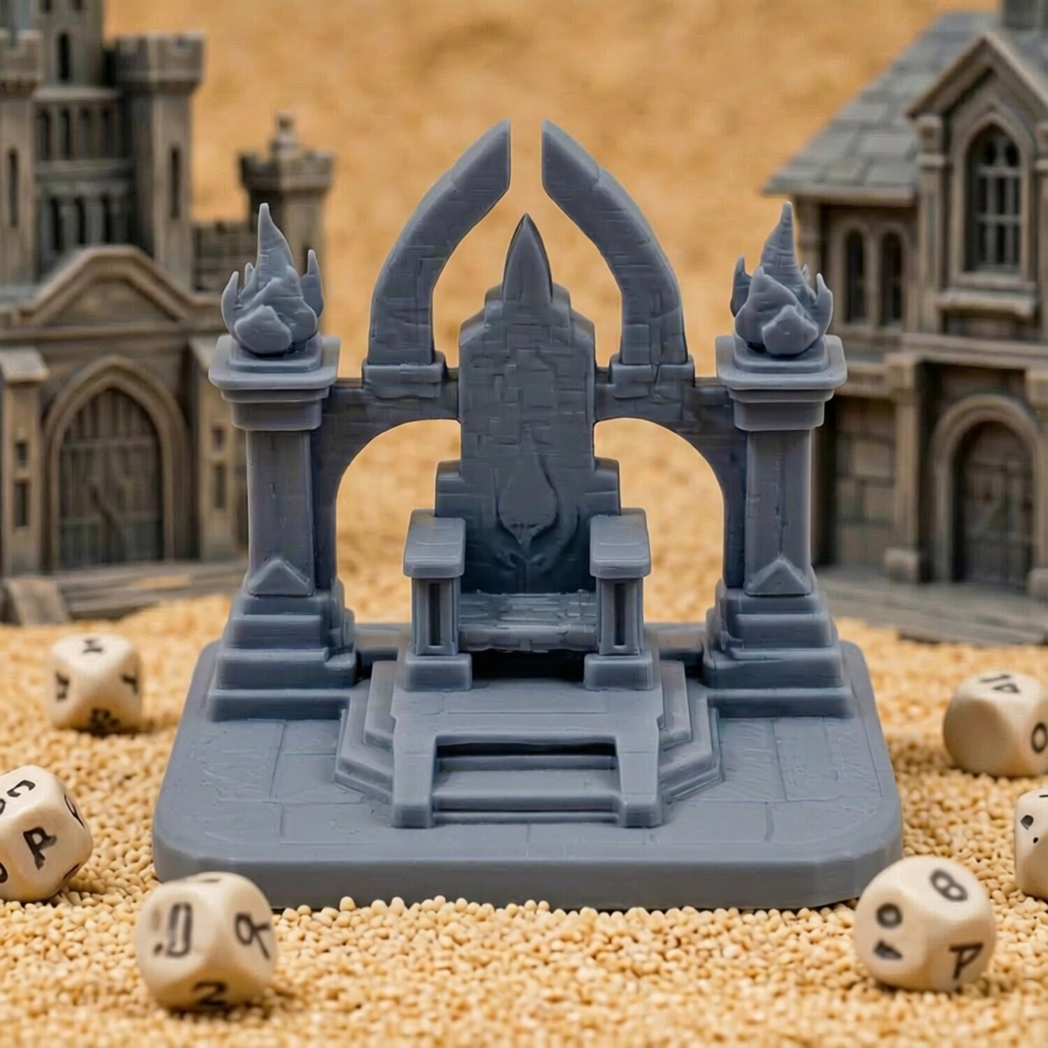 DND peripheral props - Battlefield model - Game Throne