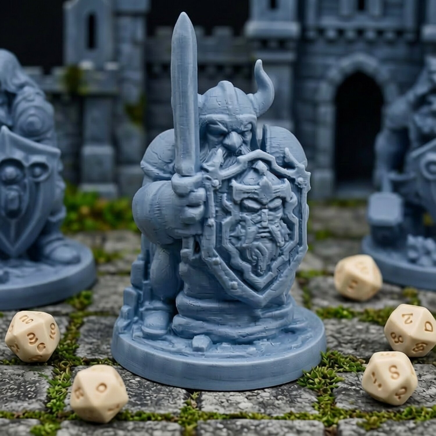 Dungeons&Dragons DND tabletop game Dwarf Soldier 4 model ornament
