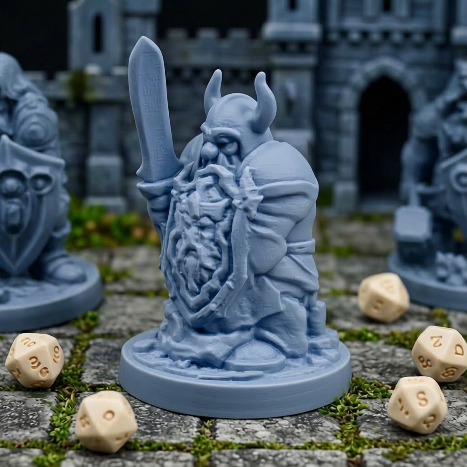 Dungeons&Dragons DND tabletop game Dwarf Soldier 4 model ornament