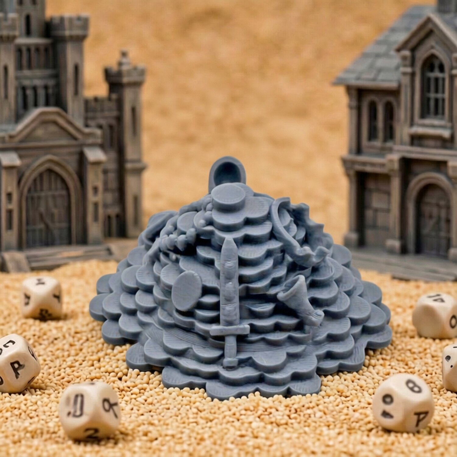 Terrain - Treasure Coin Pile (Random Color)