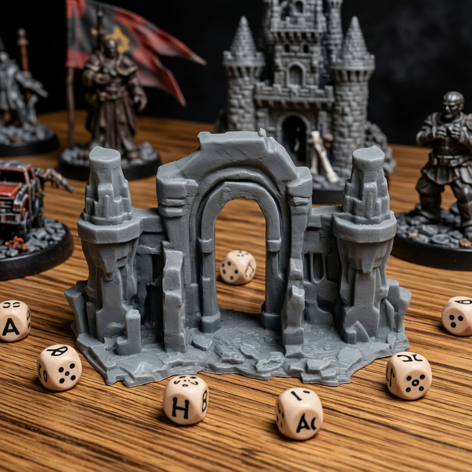 Scene Construction - Dragon and Dungeon Portal