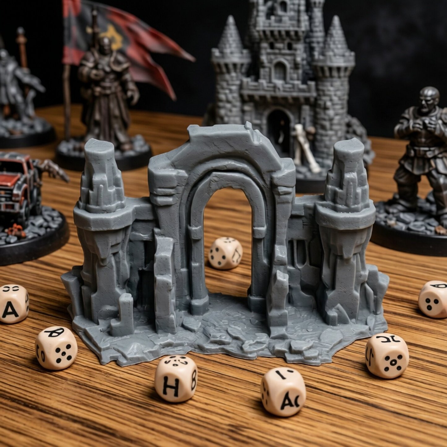 Scene Construction - Dragon and Dungeon Portal