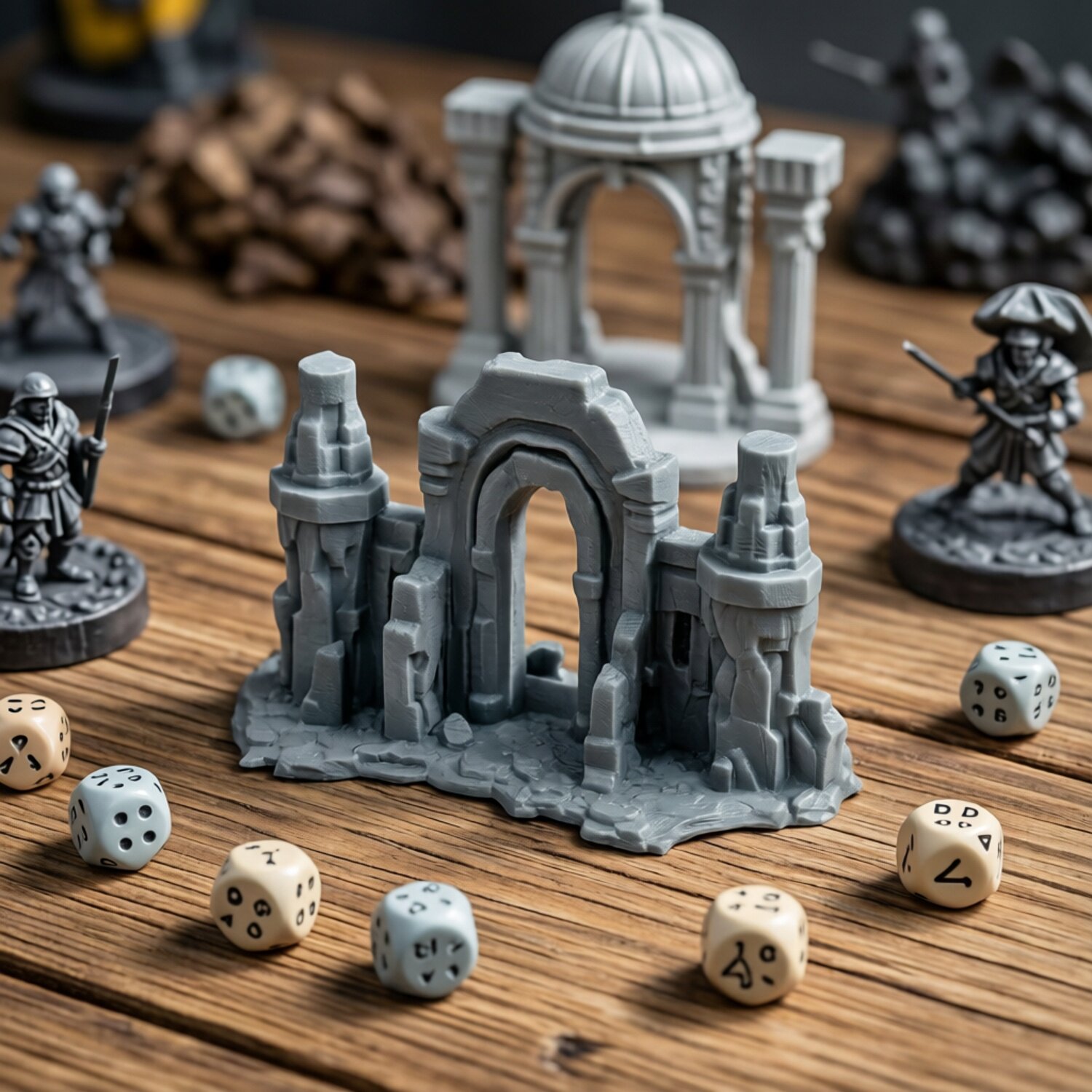 Scene Construction - Dragon and Dungeon Portal