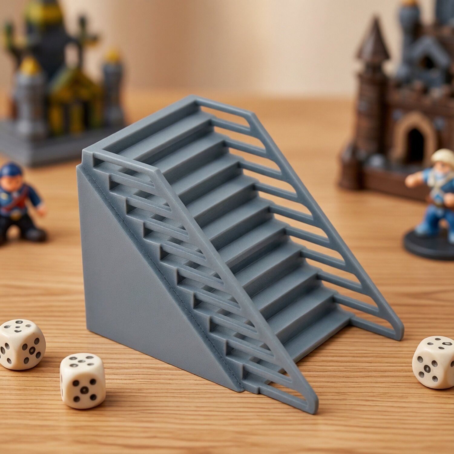 Terrain standard staircase scene building model