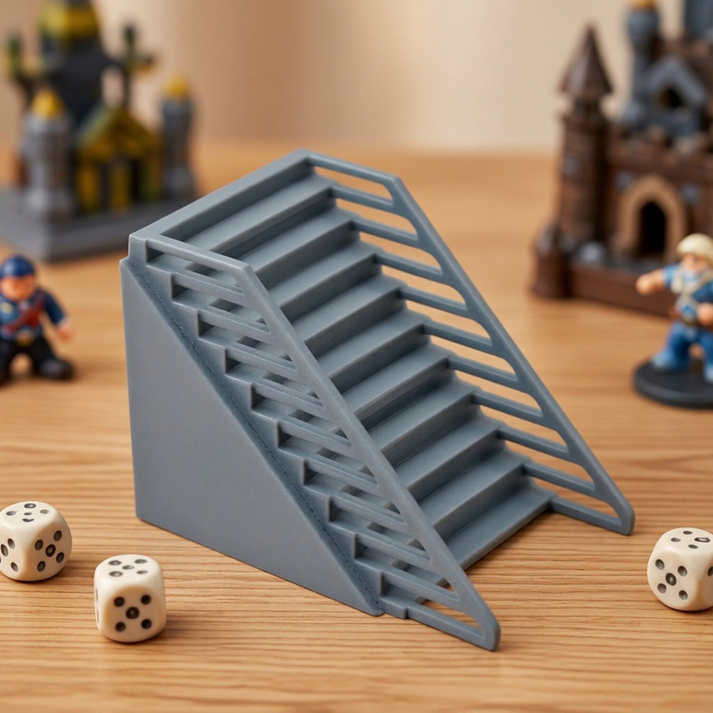 Terrain standard staircase scene building model