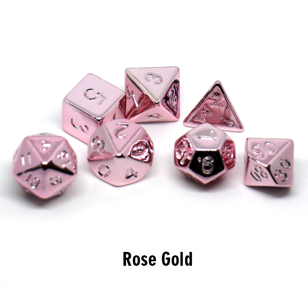 FREE Today: Electroplate DND Dice Set (Give away a Mystery Monster D&D RPG Figures Miniatures)