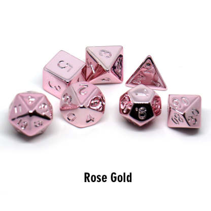 FREE Today: Electroplate DND Dice Set (Give away a Mystery Monster D&D RPG Figures Miniatures)