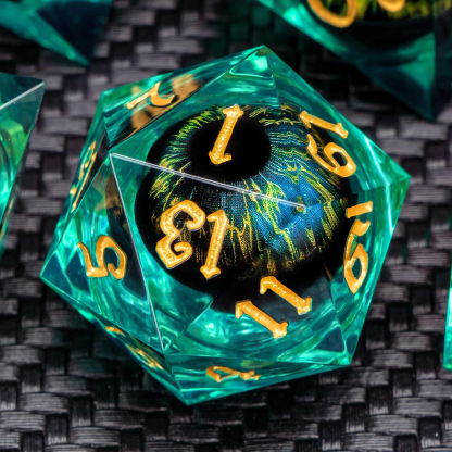 Core Beholder Eye DND Dice Set