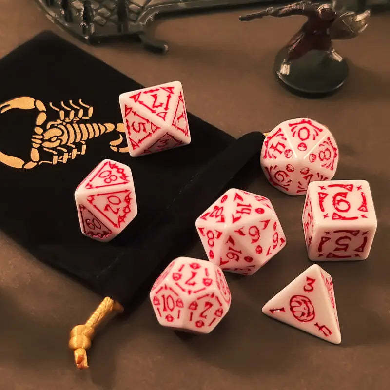 2025 NEW Halloween Pattern Dice Set