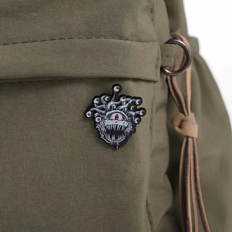 DND Horror Anime Pin Brooch