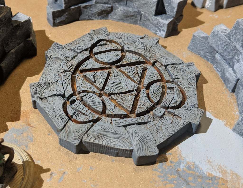Fantasy Wargame Terrain - Teleport/Summoning Circles