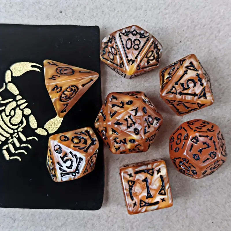 2025 NEW Halloween Pattern Dice Set