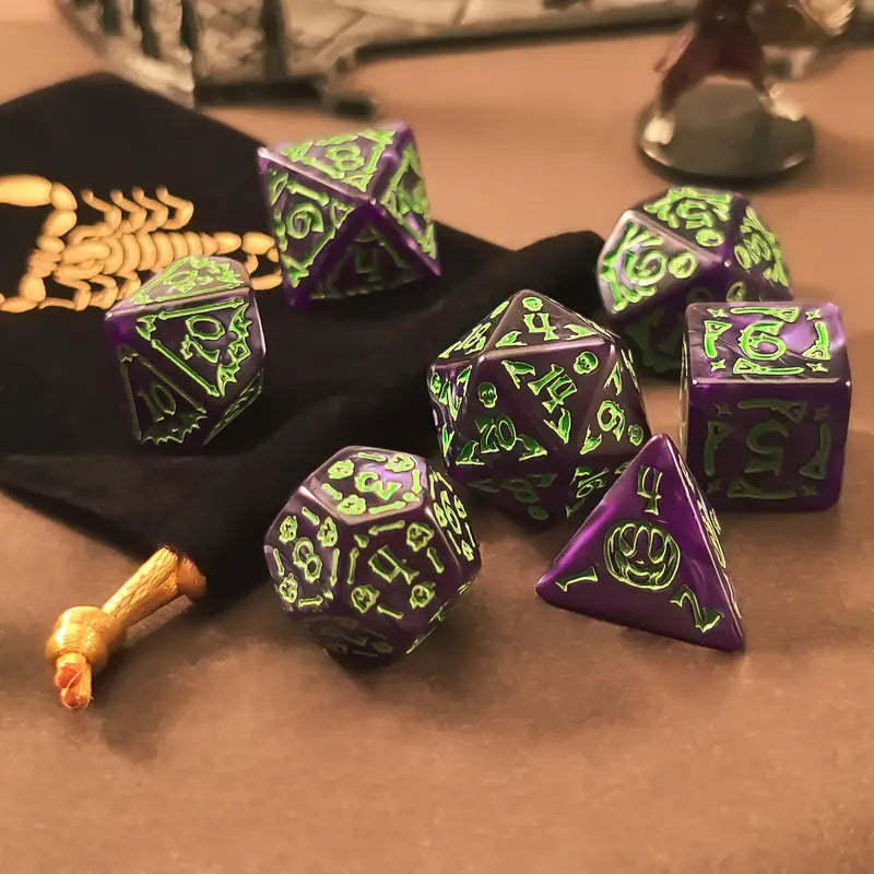 2025 NEW Halloween Pattern Dice Set