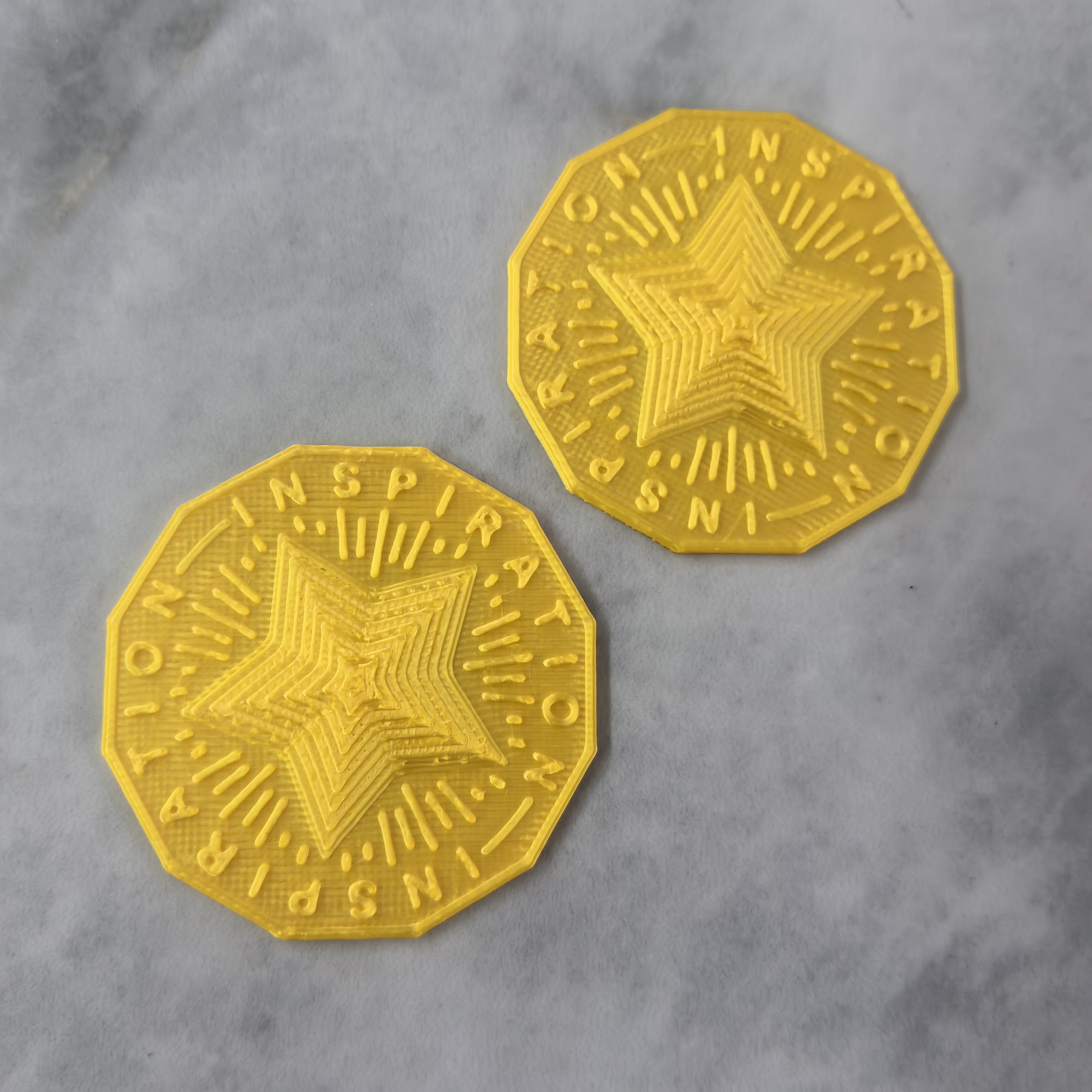 Tokens of Inspiration (DnD 5e) - 2 PCS