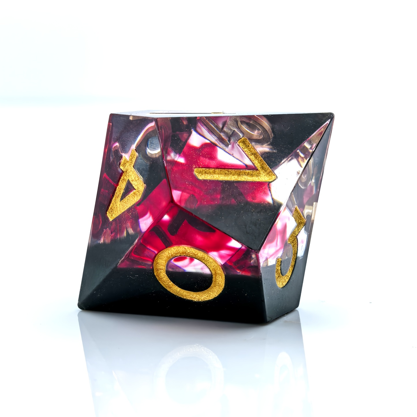 Universe Galaxy Resin Dice Set * Sharp Edge