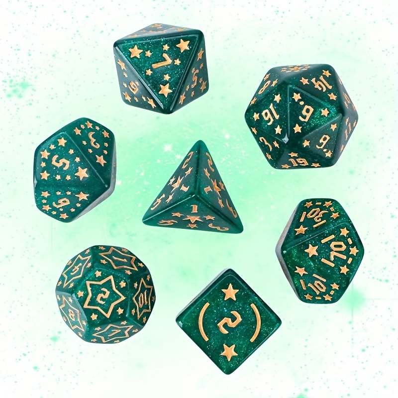 New Star Carved New Style Dice Set
