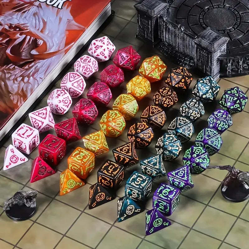 2025 NEW Halloween Pattern Dice Set