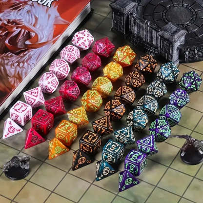 2025 NEW Halloween Pattern Dice Set