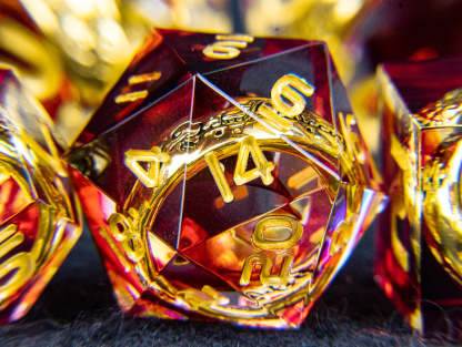 DnD The Rings Dice Set for Board Games