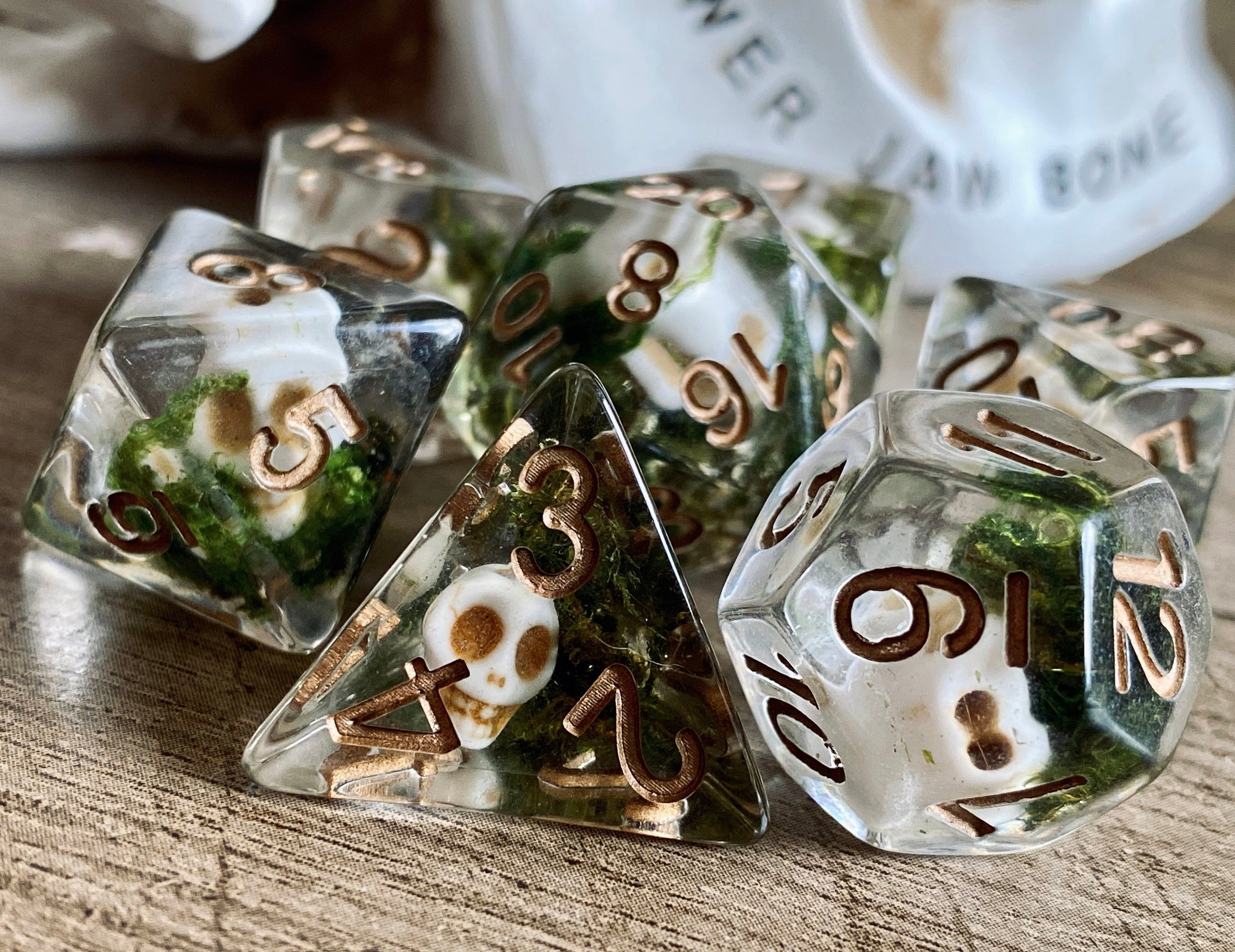 Undead Skull Dice Set (Give away a random dice)
