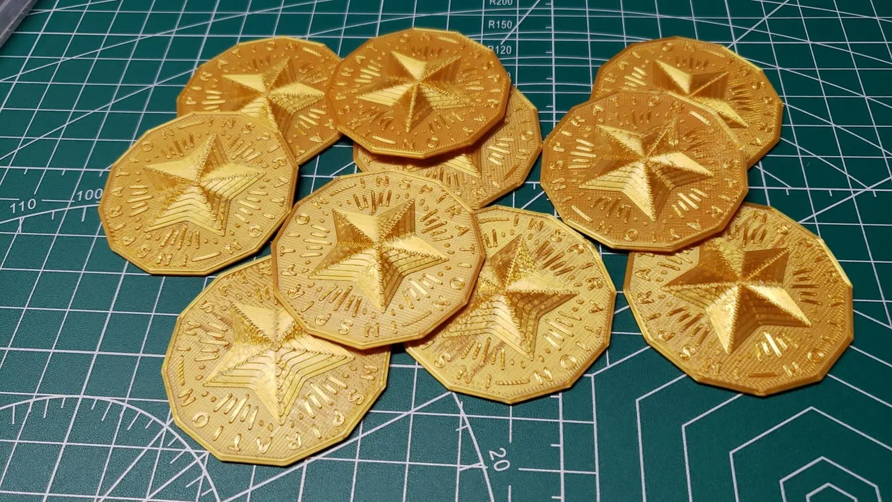 Tokens of Inspiration (DnD 5e) - 5 PCS