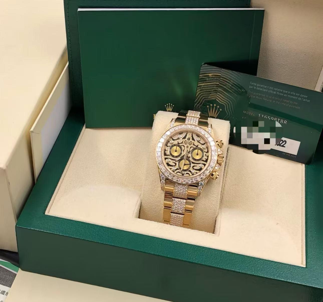 RL141  Daytona Eye of the Tiger Yellow Gold 116598TBR