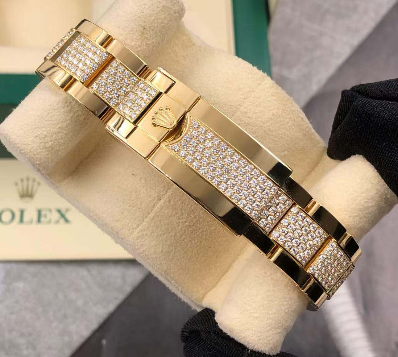 RL141  Daytona Eye of the Tiger Yellow Gold 116598TBR