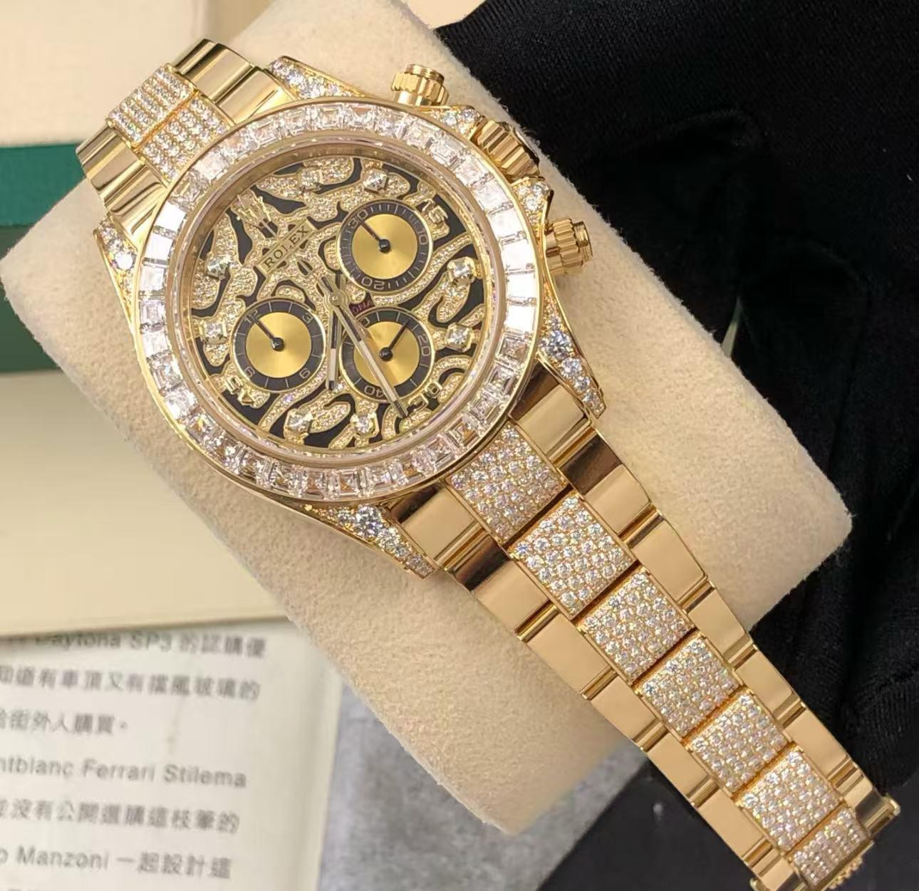 RL141  Daytona Eye of the Tiger Yellow Gold 116598TBR