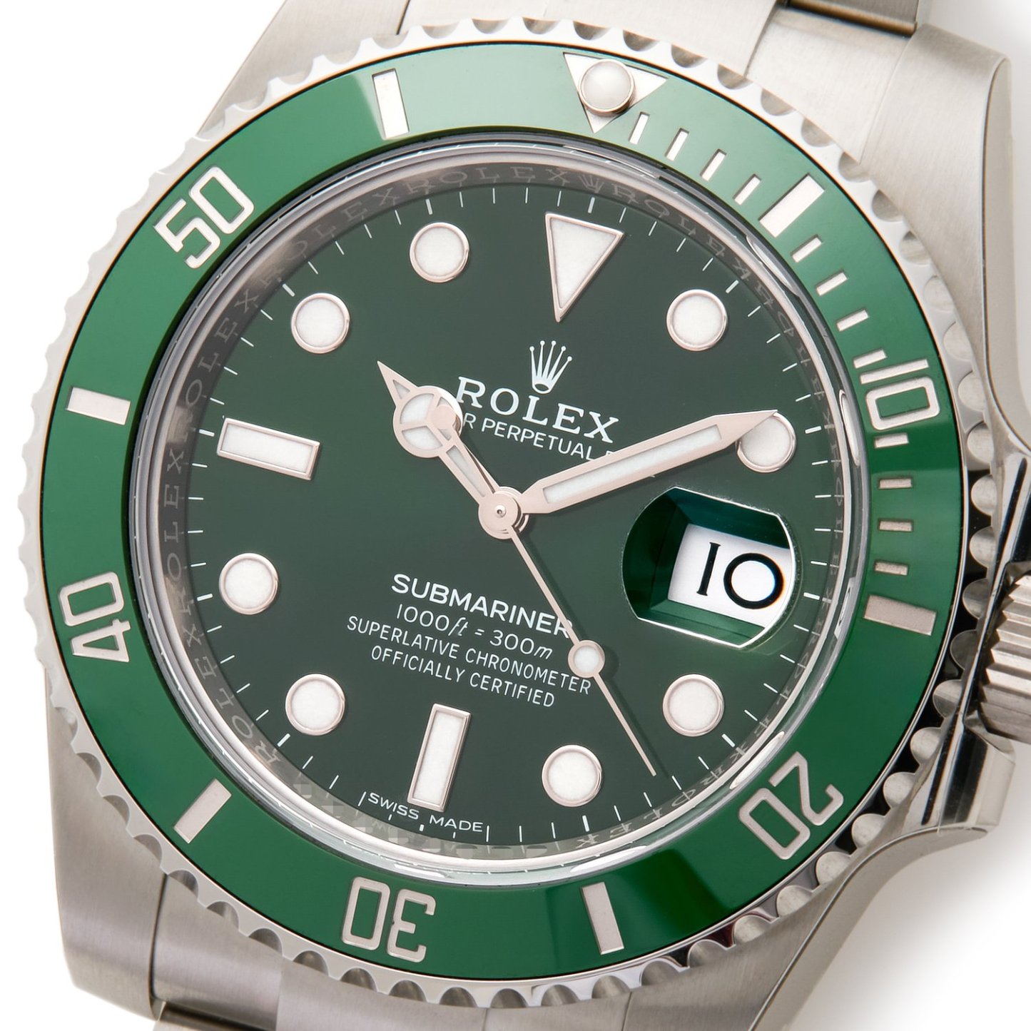 RL127  116610LV SUBMARINER DATE 40 "HULK"