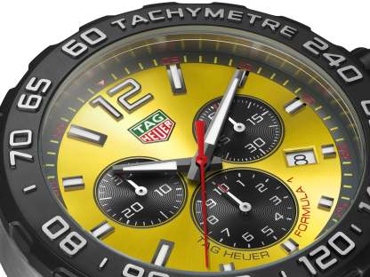 TAG019 TAG Heuer Watch Formula 1 Chronograph Yellow