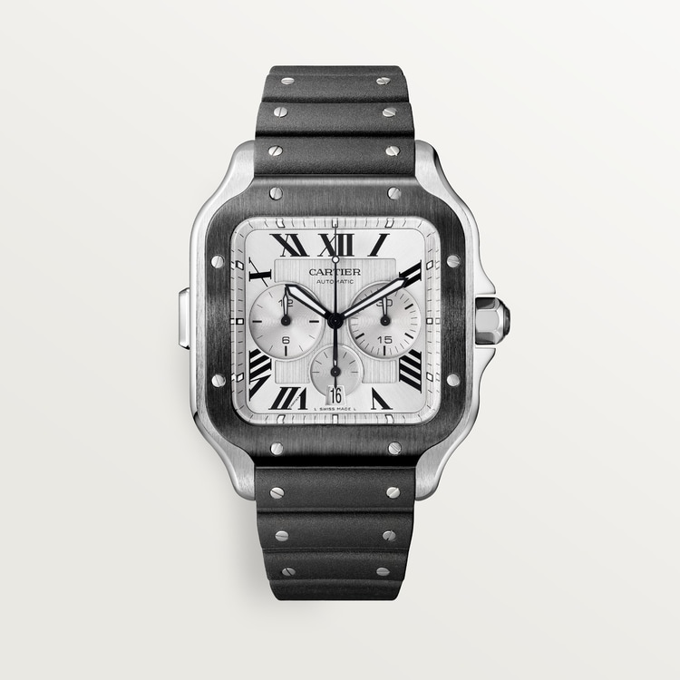 CA011 SANTOS DE CARTIER CHRONOGRAPH WATCH WSSA0017