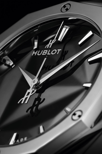 HB128 HUBLOT Classic Fusion Orlinski Bracelet Titanium 40mm 550.NS.1800.NS.ORL22