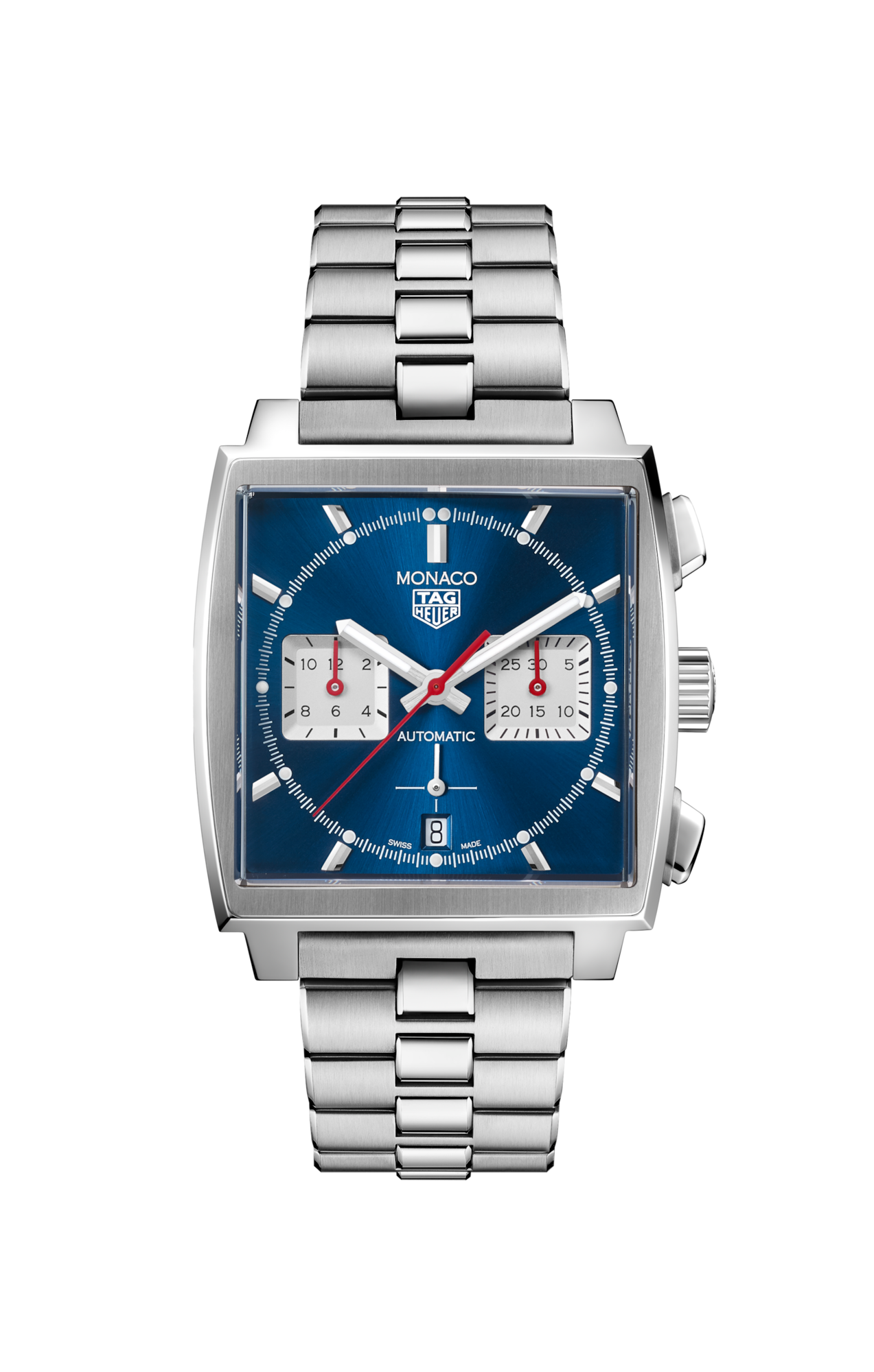 TAG073 TAG HEUER MONACO Automatic Chronograph - Diameter 39 mm CBL2111.BA0644