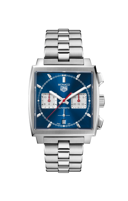 TAG073 TAG HEUER MONACO Automatic Chronograph - Diameter 39 mm CBL2111.BA0644