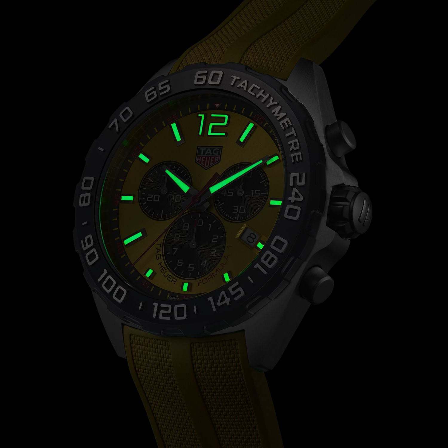 TAG019 TAG Heuer Watch Formula 1 Chronograph Yellow