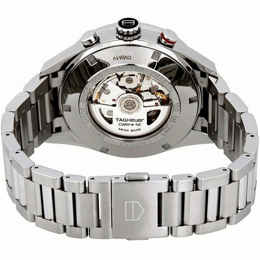 TAG080 Tag Heuer Carrera Chronograph Blue Dial Men's Watch CV2A1V.BA0738