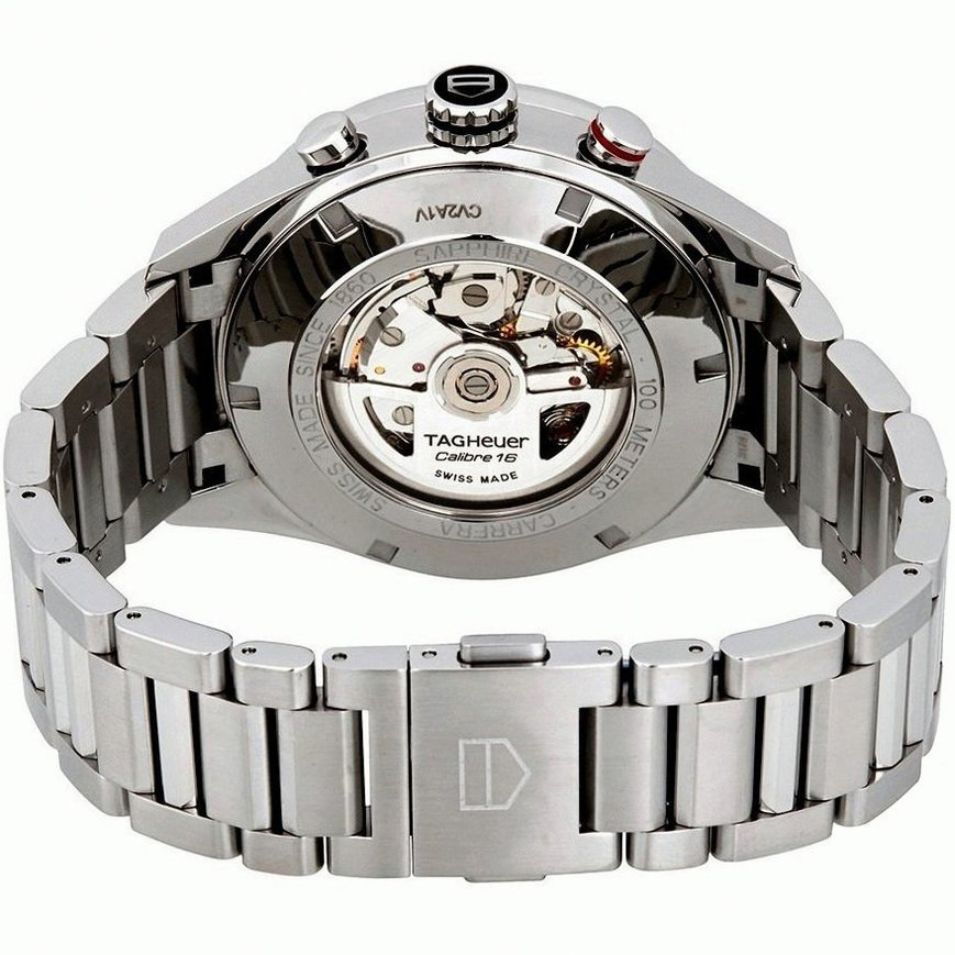 TAG080 Tag Heuer Carrera Chronograph Blue Dial Men's Watch CV2A1V.BA0738