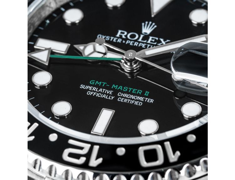 RL076  116710LN GMT-MASTER II "ALL BLACK"
